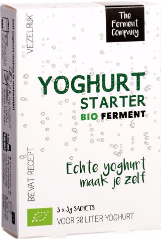 Yoghurt-starter voor melk
