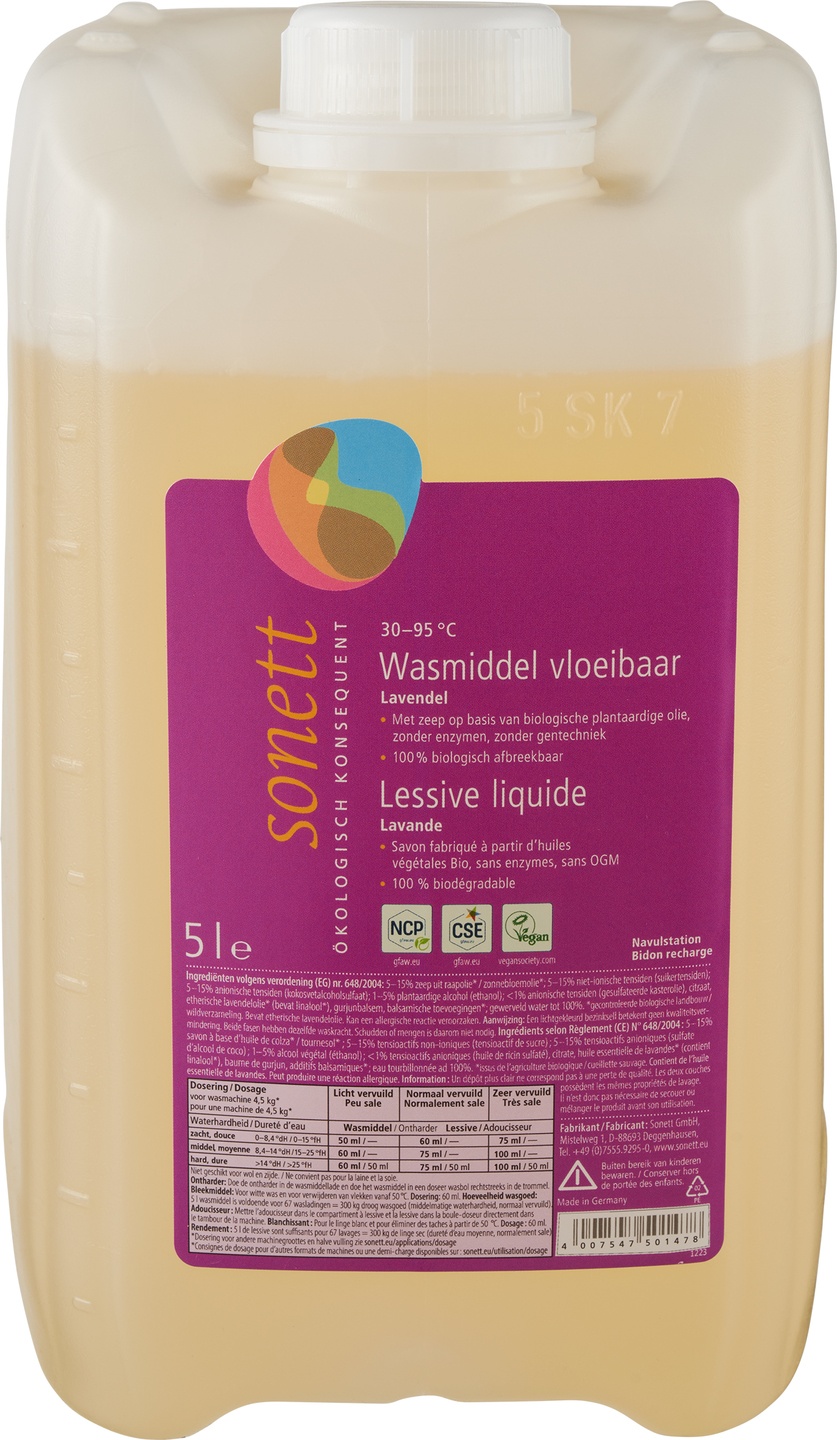 Wasmiddel lavendel