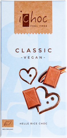 Vegan rijstmelkchocolade