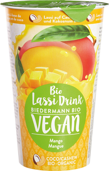 Vegan lassi mango*