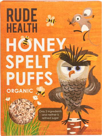 Gepofte spelt honing