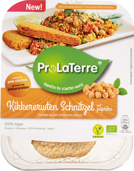 Kikkererwten schnitzel