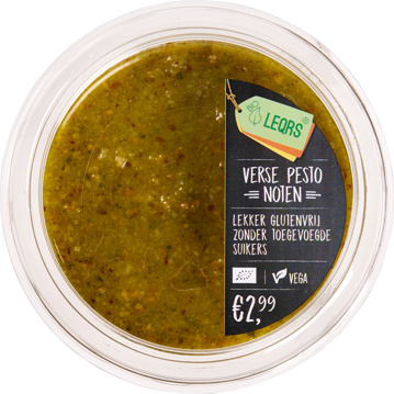 Verse pesto noten