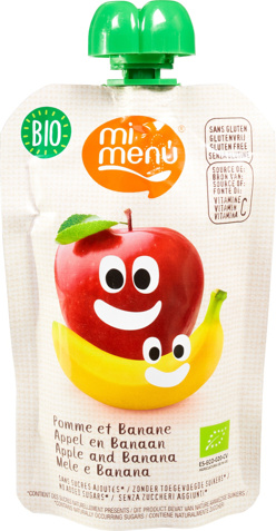 Knijpfruit appel banaan