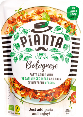 Vegan pastasaus bolognese