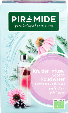 Infusie voor koude thee zwarte bes
