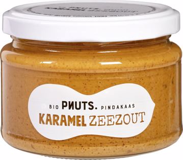 Pindakaas karamel zeezout