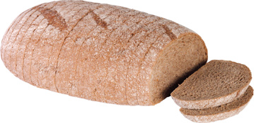 Bruin tarwe rogge donker vloer 800 g BIO