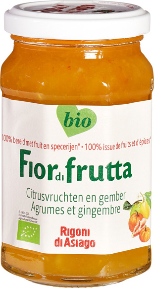 Citrus gember fruitbeleg