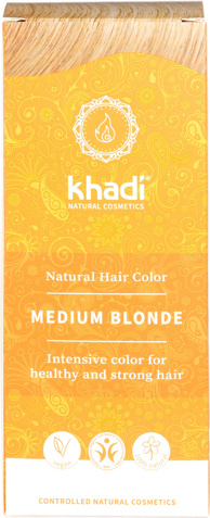 Natural haircolor medium blond