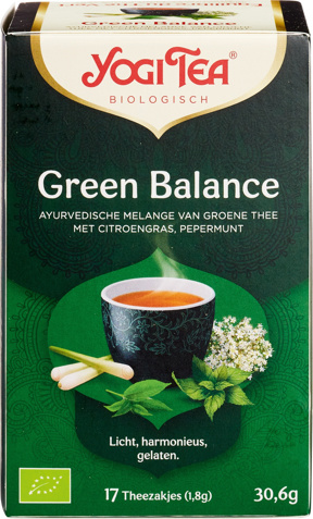 Groene thee balans