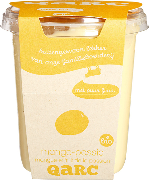 Vruchtenkwark mango passievrucht