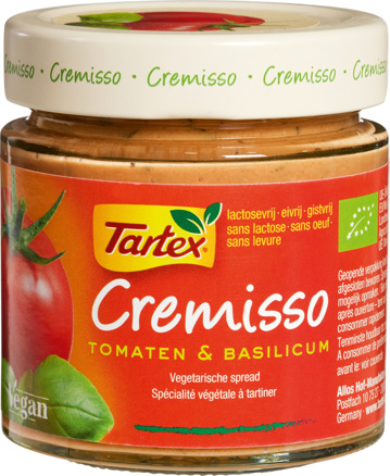 Cremisso tomaat-basilicum
