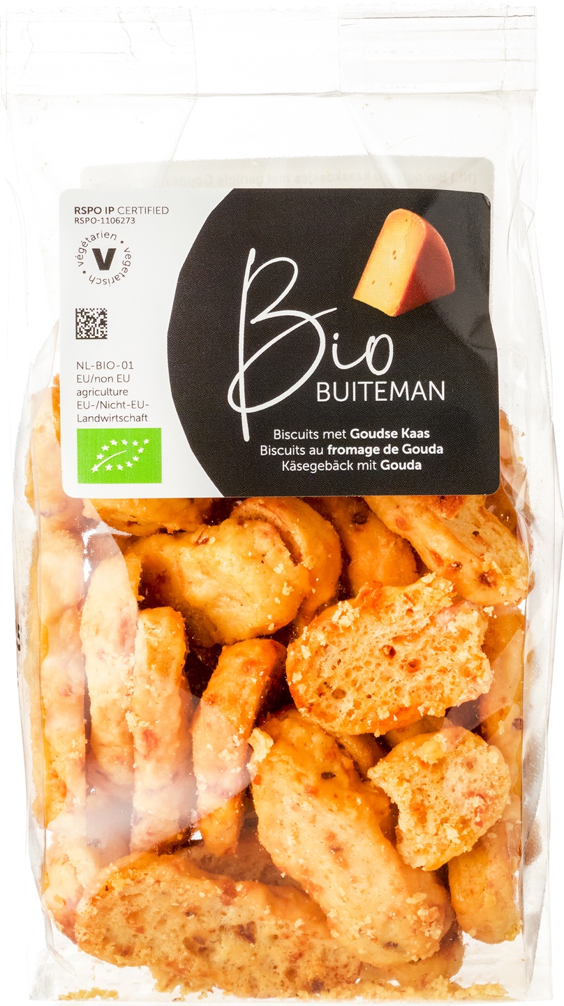 Biscuits met Goudse kaas