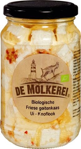 Friese geitenkaas ui-knoflook