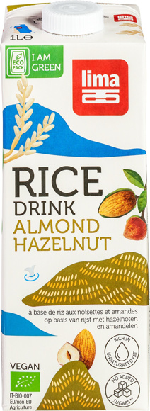 Rijstdrink hazelnoot amandel