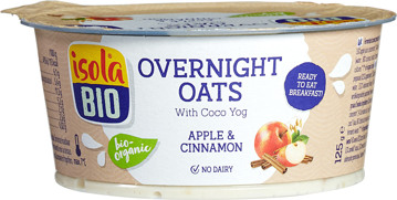Overnight oats appel kaneel