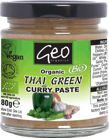 Thaise groene currypasta