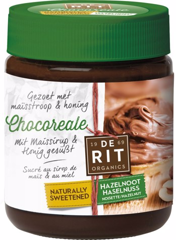Chocoreale hazelnootpasta natuurlijk gezoet