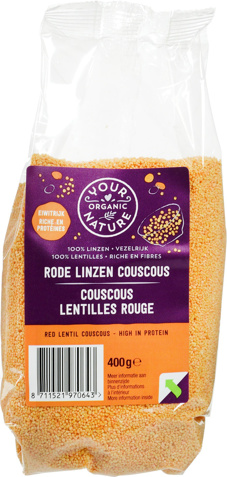 Rode linzen couscous