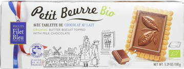 Boterbiscuit melkchocolade