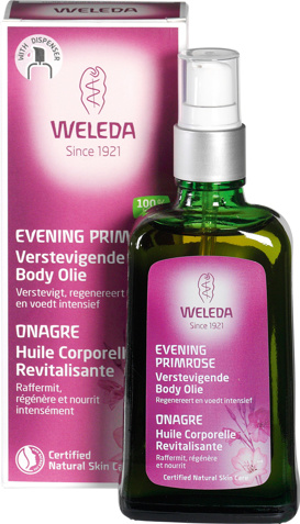 Verstevigende bodyolie primrose