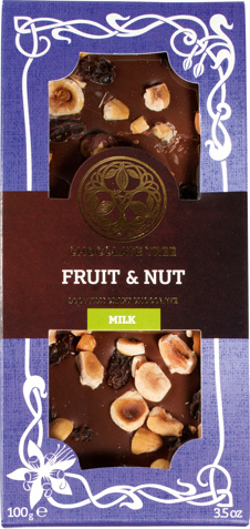 Melkchocolade fruit noten