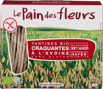 Glutenvrije krokante crackers haver