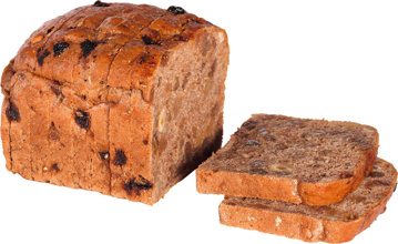 Kaneelbrood bruin tarwe rozijnen 500 g BIO