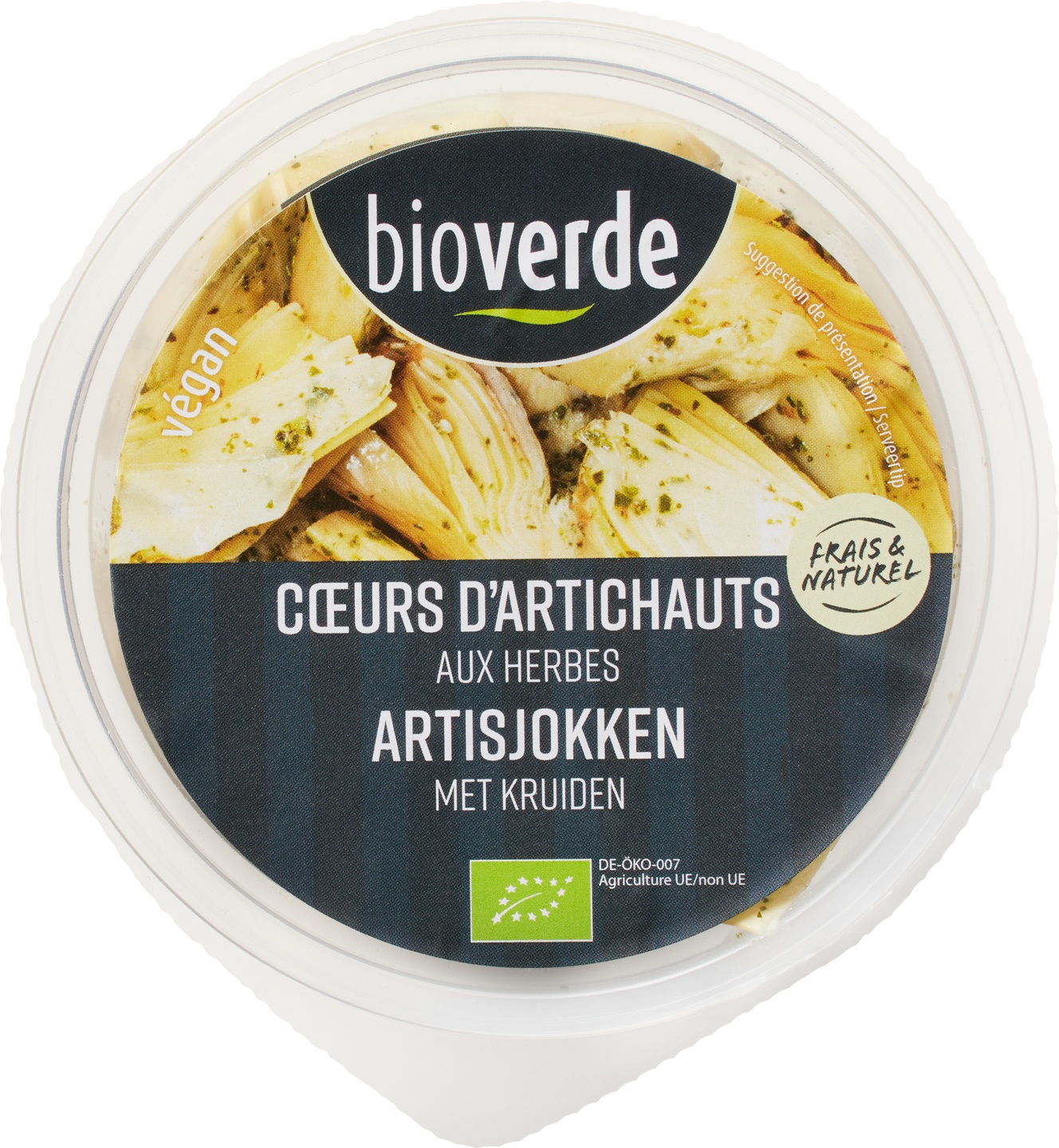 Verse artisjokharten met kruiden