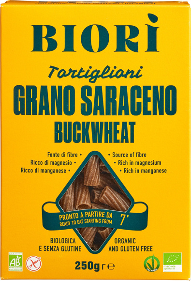 Volkoren boekweit tortiglioni