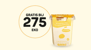 Qarc vruchtenkwark mango-passievrucht