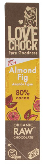 Raw chocolade 80% Almond Fig