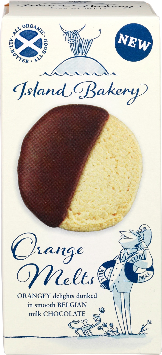 Sinaasappelkoekjes melkchocolade