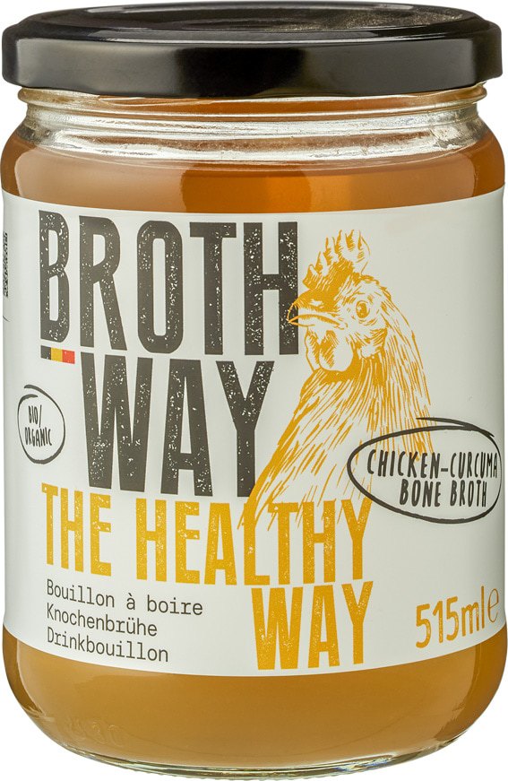 Drinkbouillon kip kurkuma