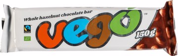 Vegan chocolade - hazelnoten
