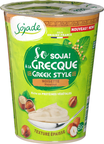 Plantaardige variatie op yoghurt - Griekse stijl hazelnoot