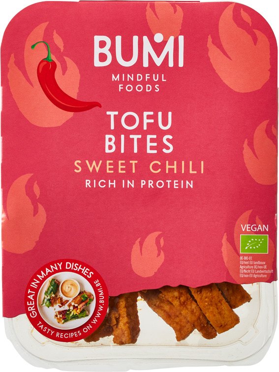 Tofu bites sweet chili