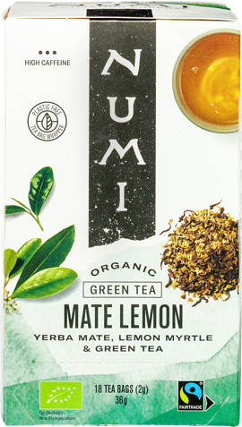 Groene thee maté lemon