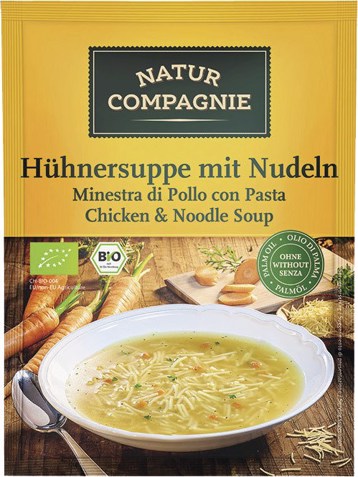 Kippensoep vermicelli instant 2-kops