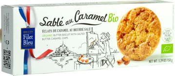 Gezouten caramel biscuits