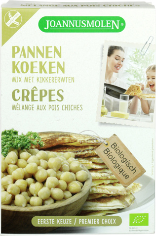 Glutenvrije pannenkoekenmix kikkererwten