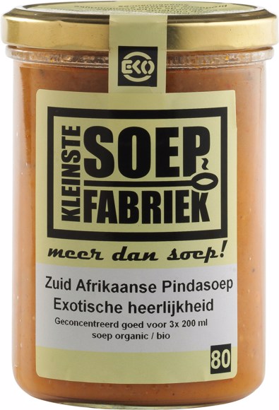 Zuid-Afrikaanse pindasoep