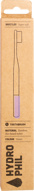 Tandenborstel bamboe soft violet