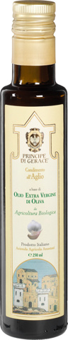Extra vierge olijfolie knoflook