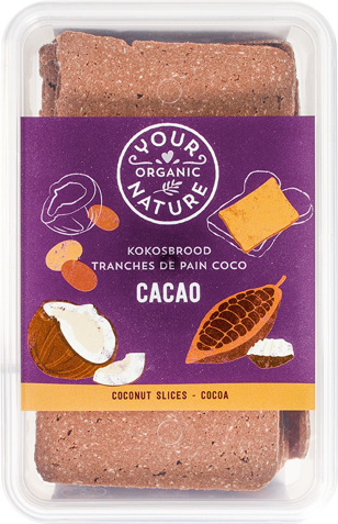 Kokosbrood cacao