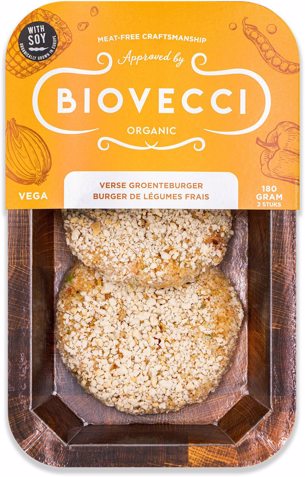 Verse groenteburger
