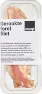 Gerookte forelfilet