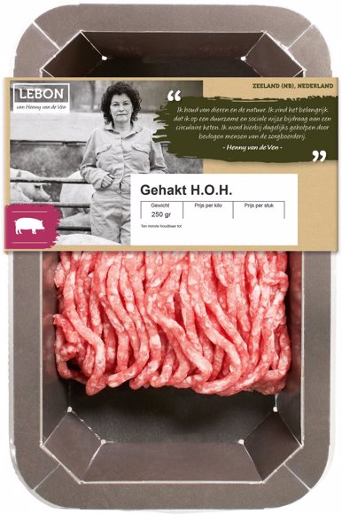 Half om half gehakt