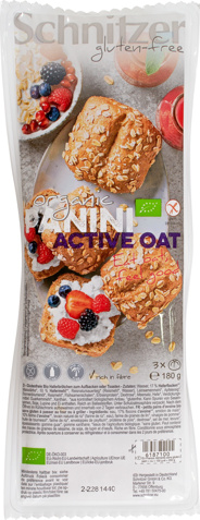 Glutenvrije haverbroodjes